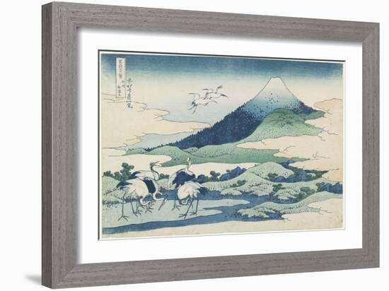 Umezawa Village in Sagami Province, 1831-1834-Katsushika Hokusai-Framed Giclee Print