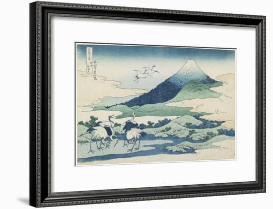 Umezawa Village in Sagami Province, 1831-1834-Katsushika Hokusai-Framed Giclee Print