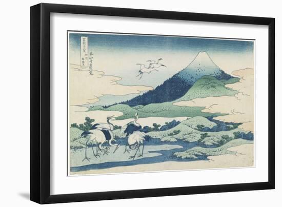 Umezawa Village in Sagami Province, 1831-1834-Katsushika Hokusai-Framed Giclee Print