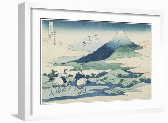 Umezawa Village in Sagami Province, 1831-1834-Katsushika Hokusai-Framed Giclee Print