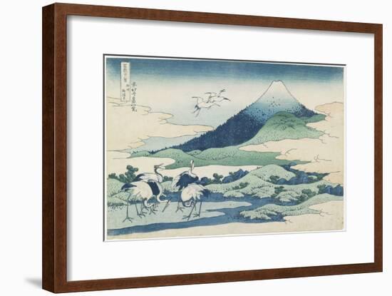 Umezawa Village in Sagami Province, 1831-1834-Katsushika Hokusai-Framed Giclee Print