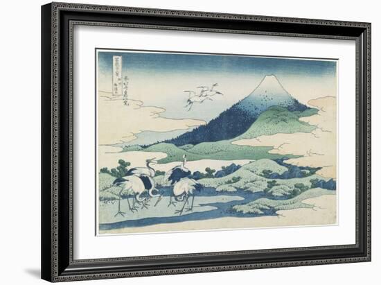 Umezawa Village in Sagami Province, 1831-1834-Katsushika Hokusai-Framed Giclee Print