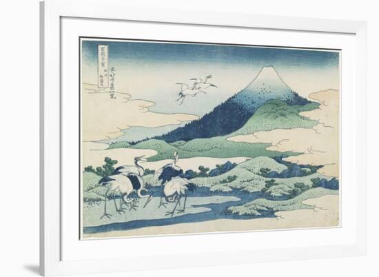 Umezawa Village in Sagami Province, 1831-1834-Katsushika Hokusai-Framed Giclee Print