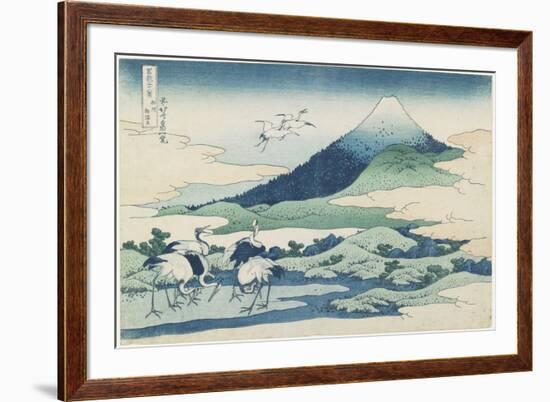 Umezawa Village in Sagami Province, 1831-1834-Katsushika Hokusai-Framed Giclee Print