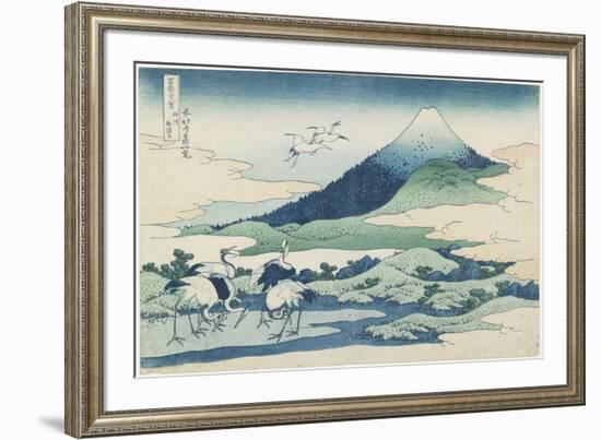 Umezawa Village in Sagami Province, 1831-1834-Katsushika Hokusai-Framed Giclee Print