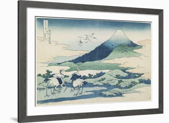 Umezawa Village in Sagami Province, 1831-1834-Katsushika Hokusai-Framed Giclee Print