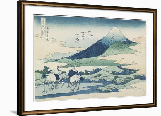 Umezawa Village in Sagami Province, 1831-1834-Katsushika Hokusai-Framed Giclee Print