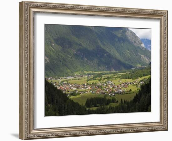 Umhausen, Otztal Valley, Tyrol, Austria, Europe-Gary Cook-Framed Photographic Print