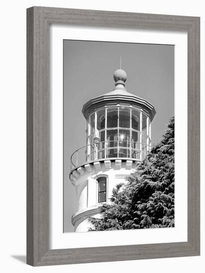 Umpqua River Lighthouse BW-Douglas Taylor-Framed Photographic Print