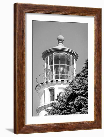 Umpqua River Lighthouse BW-Douglas Taylor-Framed Photographic Print