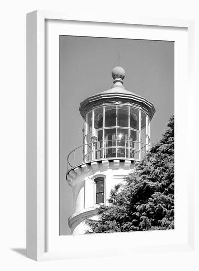 Umpqua River Lighthouse BW-Douglas Taylor-Framed Photographic Print