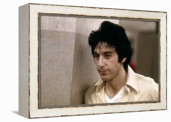 Un apres-midi by chien (DOG DAY AFTERNOON) by SidneyLumet with Al Pacino, 1975 (photo)-null-Framed Stretched Canvas