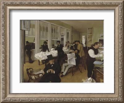 Un bureau de coton à la Nouvelle-Orléans' Giclee Print - Edgar Degas |  Art.com