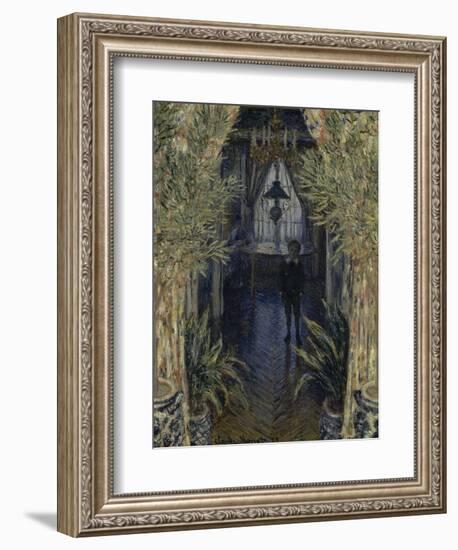 Un coin d'appartement-Claude Monet-Framed Giclee Print