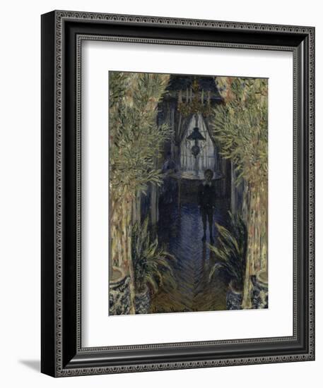 Un coin d'appartement-Claude Monet-Framed Giclee Print