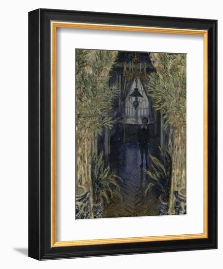 Un coin d'appartement-Claude Monet-Framed Giclee Print