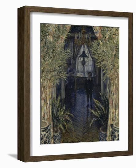 Un coin d'appartement-Claude Monet-Framed Giclee Print