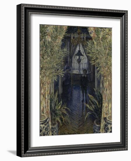 Un coin d'appartement-Claude Monet-Framed Giclee Print