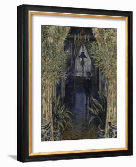 Un coin d'appartement-Claude Monet-Framed Giclee Print