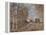 Un coin de bois aux Sablons, dit la route à l'orée du bois (lisière de forêt de Fontainebleau,-Alfred Sisley-Framed Premier Image Canvas