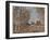 Un coin de bois aux Sablons, dit la route à l'orée du bois (lisière de forêt de Fontainebleau,-Alfred Sisley-Framed Giclee Print