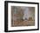 Un coin de bois aux Sablons, dit la route à l'orée du bois (lisière de forêt de Fontainebleau,-Alfred Sisley-Framed Giclee Print