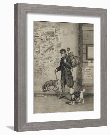 Un directeur et sa troupe-null-Framed Giclee Print