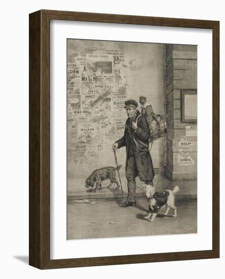 Un directeur et sa troupe-null-Framed Giclee Print