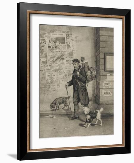 Un directeur et sa troupe-null-Framed Giclee Print