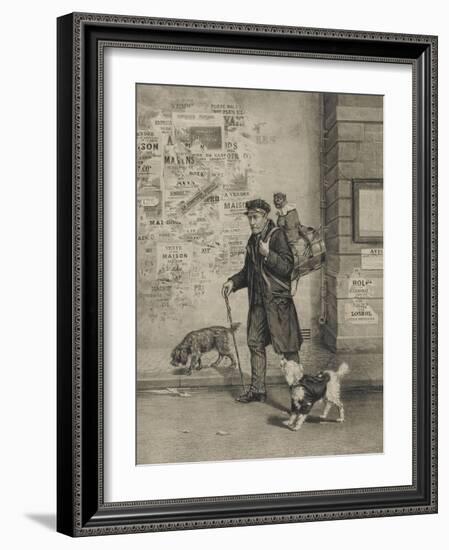 Un directeur et sa troupe-null-Framed Giclee Print