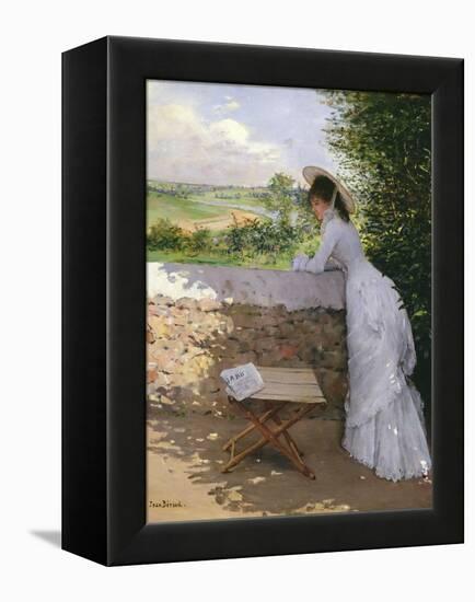 Un Figaro De Reve-Jean Béraud-Framed Premier Image Canvas