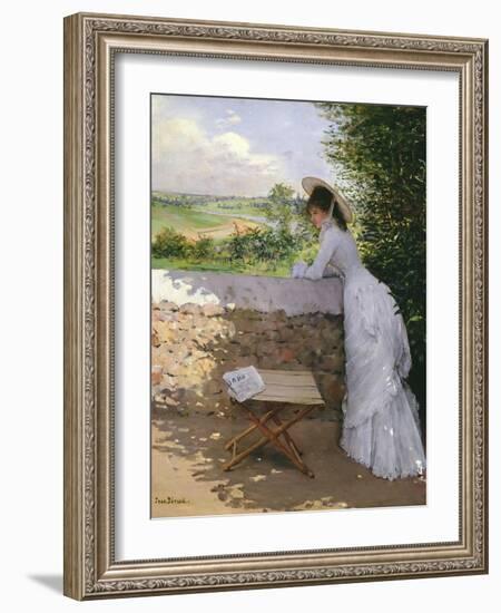 Un Figaro De Reve-Jean Béraud-Framed Giclee Print