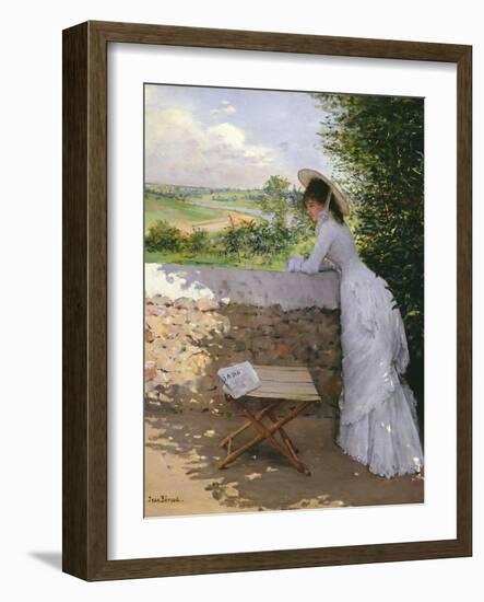 Un Figaro De Reve-Jean Béraud-Framed Giclee Print