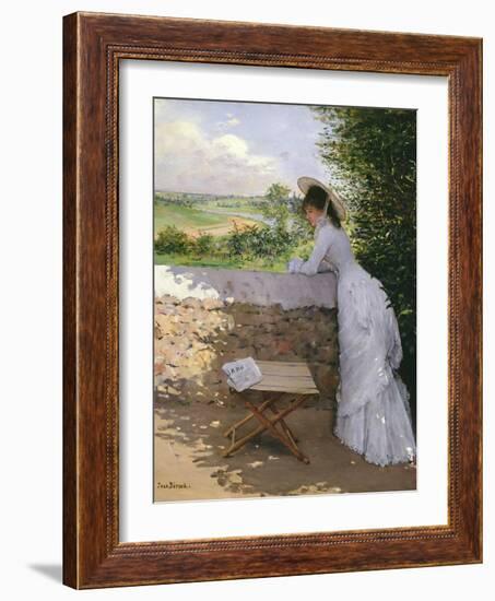 Un Figaro De Reve-Jean Béraud-Framed Giclee Print