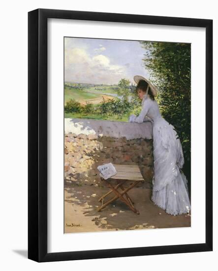 Un Figaro De Reve-Jean Béraud-Framed Giclee Print