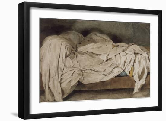 Un Lit défait-Eugene Delacroix-Framed Giclee Print