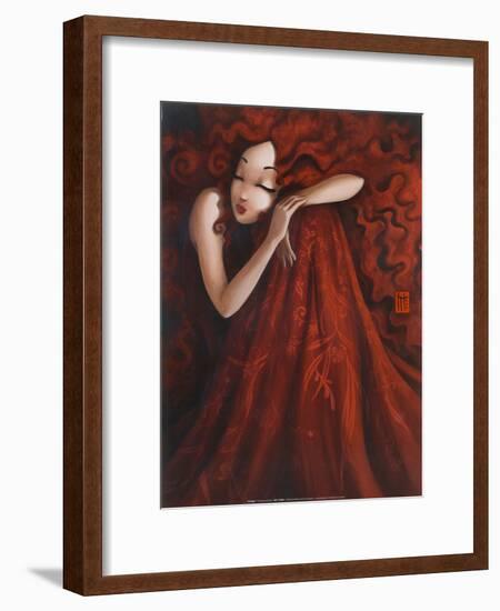 Un Long Sommeil-Misstigri-Framed Art Print