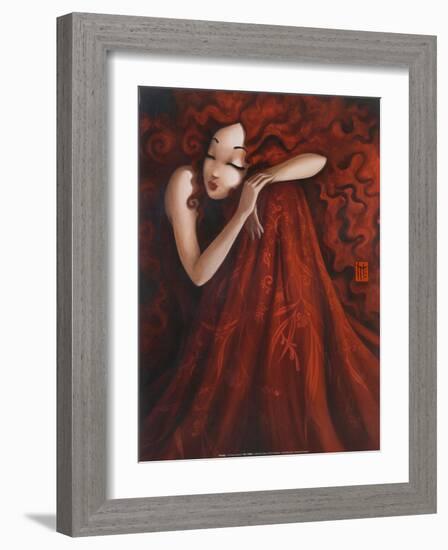 Un Long Sommeil-Misstigri-Framed Art Print