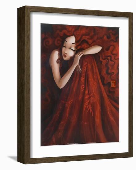 Un Long Sommeil-Misstigri-Framed Art Print