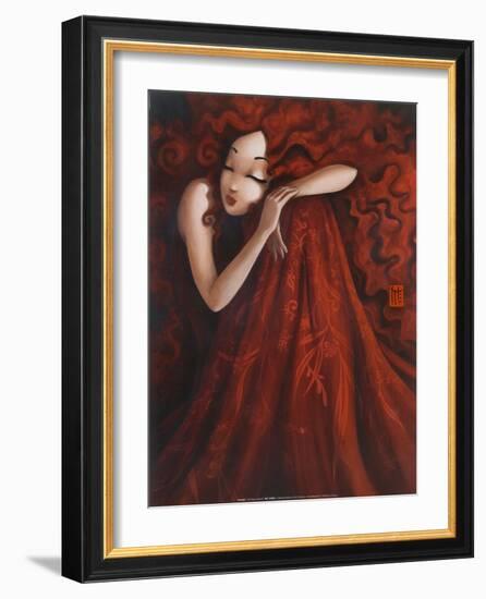 Un Long Sommeil-Misstigri-Framed Art Print