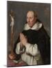 Un Moine En Priere, Portrait Presume De Saint Thomas D'aquin - A Monk Praying, Presumably Saint Tho-Peter Paul (school of) Rubens-Mounted Giclee Print