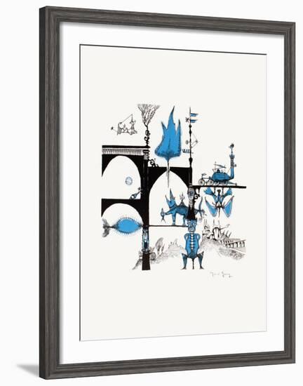 Un monde imaginaire I-Marcel Genay-Framed Collectable Print