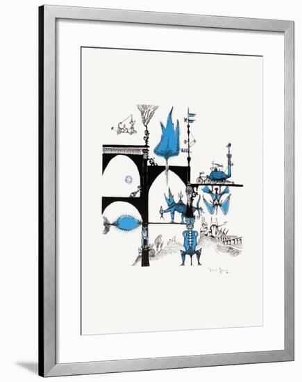 Un monde imaginaire I-Marcel Genay-Framed Collectable Print