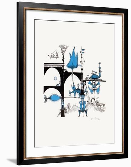 Un monde imaginaire I-Marcel Genay-Framed Collectable Print