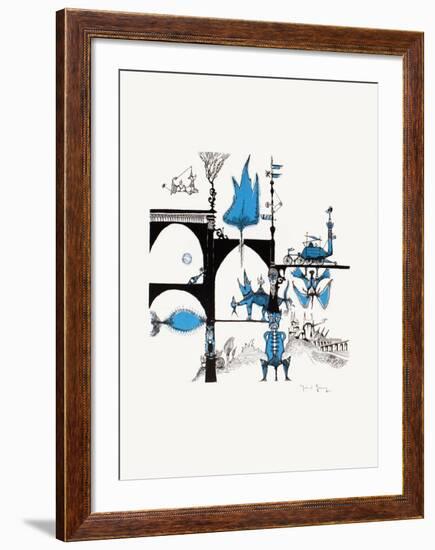 Un monde imaginaire I-Marcel Genay-Framed Collectable Print