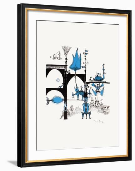 Un monde imaginaire I-Marcel Genay-Framed Collectable Print