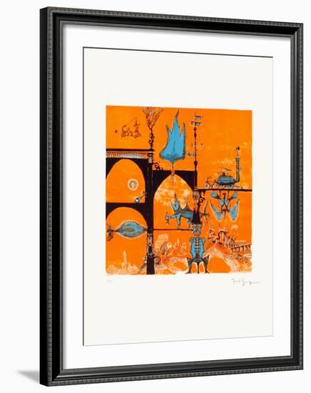 Un Monde Imaginaire-Marcel Genay-Framed Collectable Print