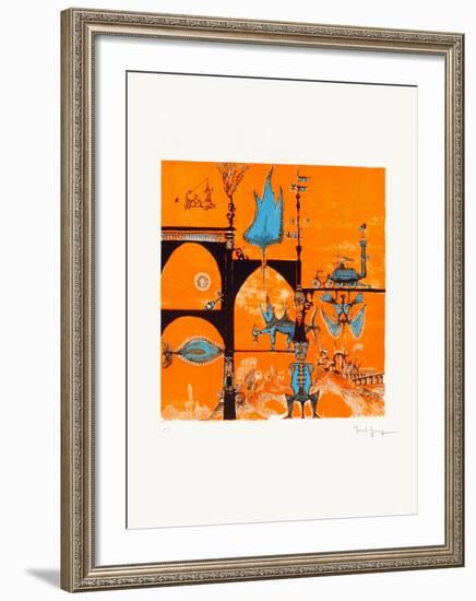 Un Monde Imaginaire-Marcel Genay-Framed Collectable Print