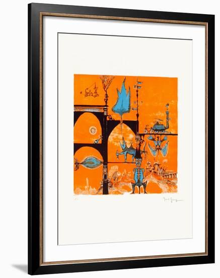 Un Monde Imaginaire-Marcel Genay-Framed Collectable Print