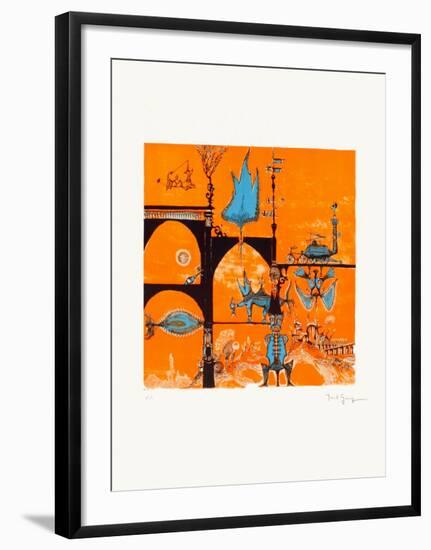 Un Monde Imaginaire-Marcel Genay-Framed Collectable Print